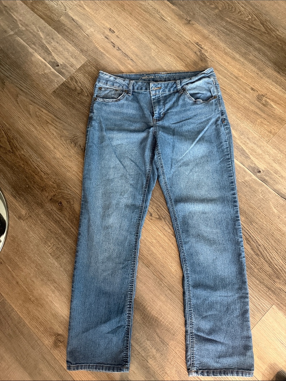 Natural Reflections Classic Medium Blue High-Rise Jeans